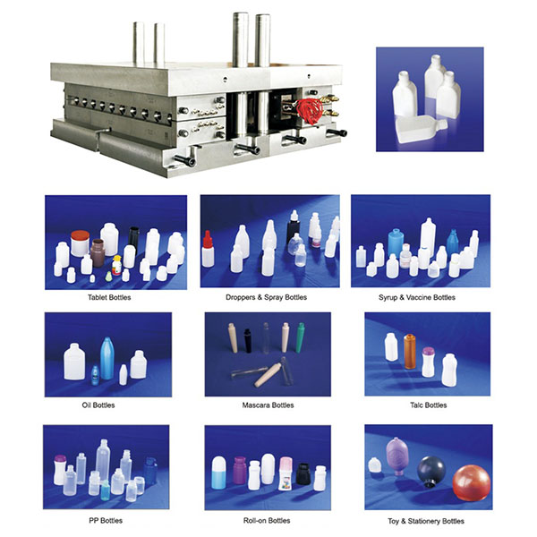 قالب تشكيل بالحقن والنفخ قالب القولبة بالنفخ بالحقن