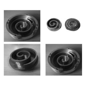 تصنيع دقيق باستخدام آلات CNC لألواح لولبية من سبائك الألومنيوم