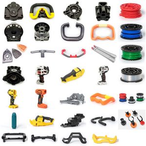 مكونات أدوات كهربائية مصبوبة بالحقن من البلاستيك الحراري